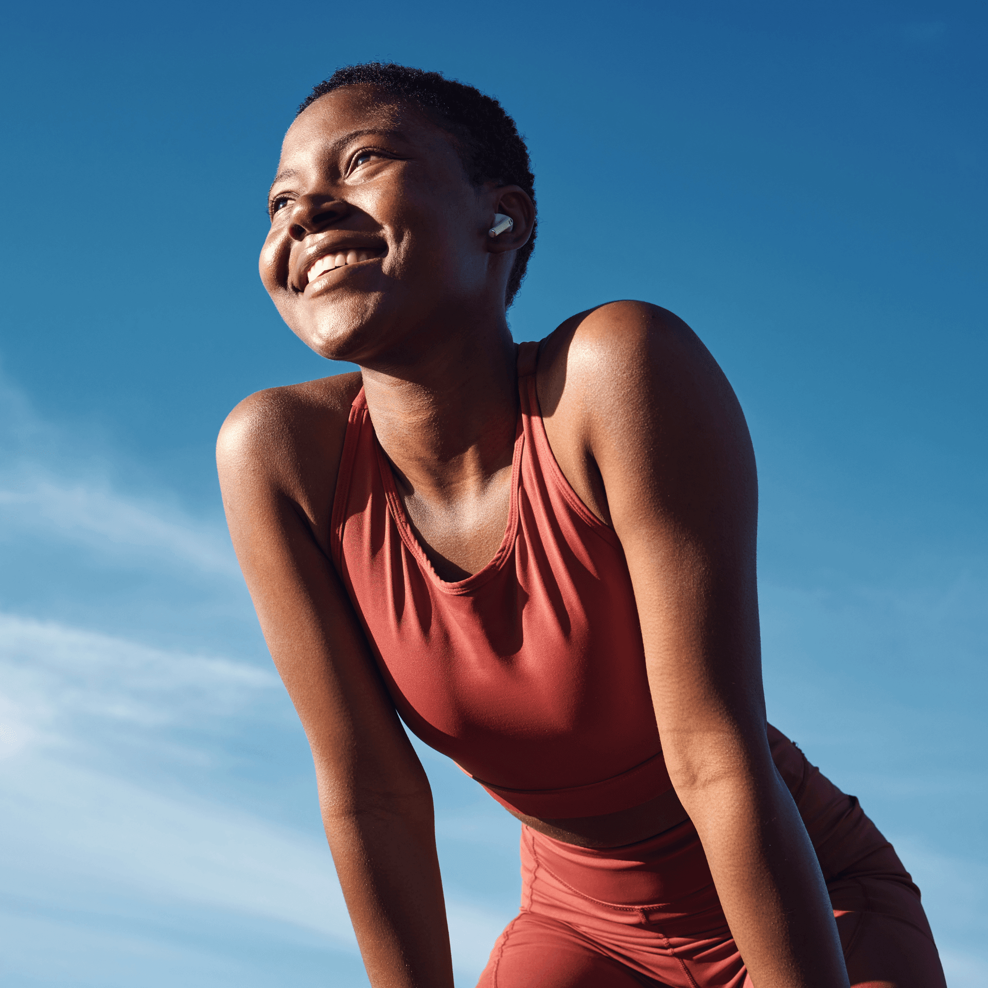 smiling woman